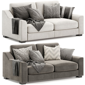 Sofá Furniture Village Isobel 3 Seater Fabric