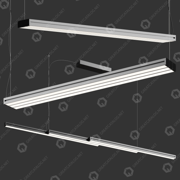 Pendant Lamp Fabbian S.R.L. Light Glide 3D model