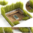 Patio Trasero Paisaje - 3D Artist