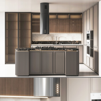 Кухня  Modern 26 3D модель