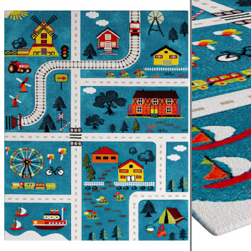 Dywaniki  Safavieh Carousel Kids Collection Area Model 3D
