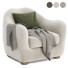 Fauteuil CB2 Bacio - infinity.vision