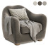 Fauteuil CB2 Bacio - infinity.vision