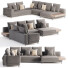 Sofa Minotti White - Muhammad CGI