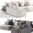 Sofa Minotti White - Muhammad CGI