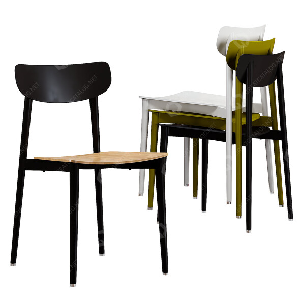 Stuhl Steelcase Ally 3D-Modell