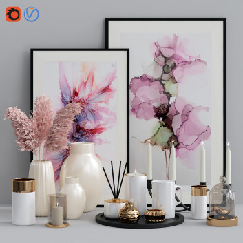 Декор Set with Vase