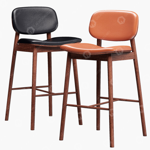 Barhocker Industry West Frey 3D-Modell