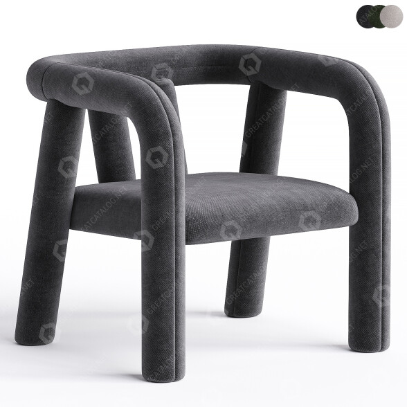 Sillón Sun at Six Temi Modelo 3D