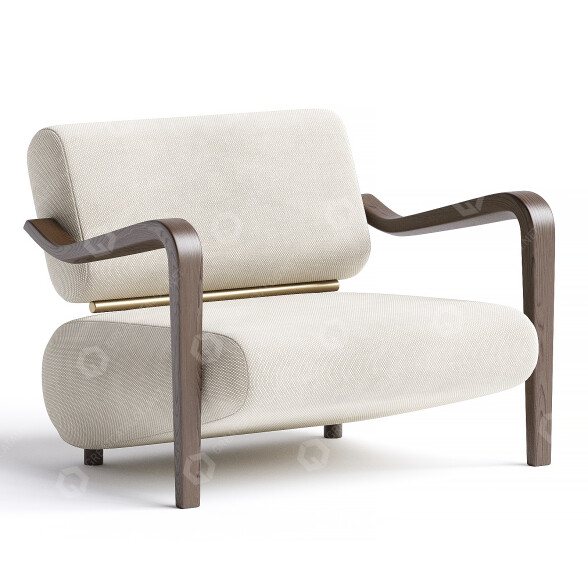 Кресло Mezzo Collection Clark 3D модель