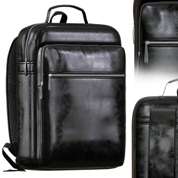 Рюкзак   Men Leather Waterproof 3D модель