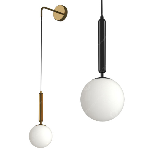 Бра Contemporary Nordic LED by LuminaConcept 3D модель