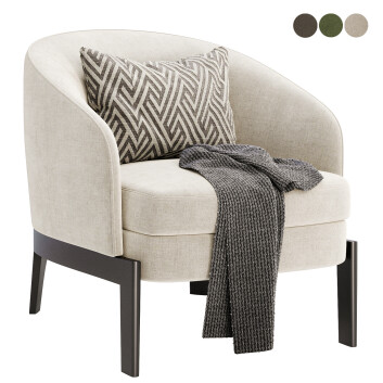 Fauteuil  Concorde Modèle 3D