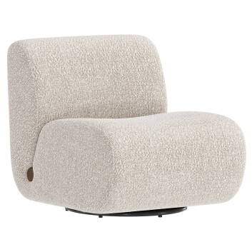 Fauteuil Four Hands Bina Siedell Swivel