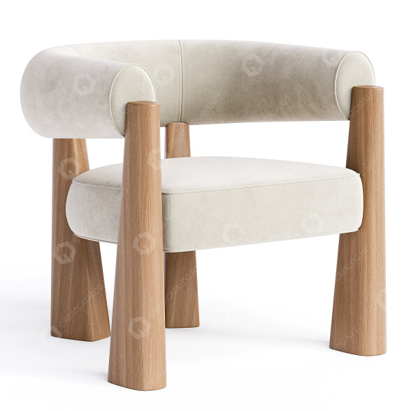 Sessel Studiotwentyseven Achille 3D-Modell