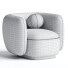 Крісло Eichholtz Swivel Roxy - STAAR