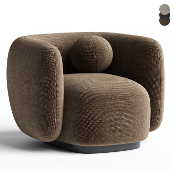 Крісло Eichholtz Swivel Roxy 3D модель
