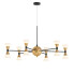 Kronleuchter Modern 12 Light Integrated LED Black Gold - SH.X
