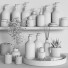 Декор Set for Bathroom 13 - reyhaneh2004