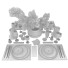 Сервированный стол Набор 5 - 3dcopper
