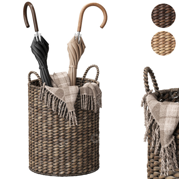 Schirmständer Pottery Barn Charleston 3D-Modell