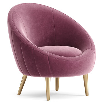 Sessel Safavieh Razia Velvet Barrel