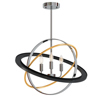 Artcraft Cosmic Semi Flush Mount 3D модель