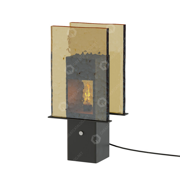 Lampa stołowa Serge Mouille Dallux model 3D