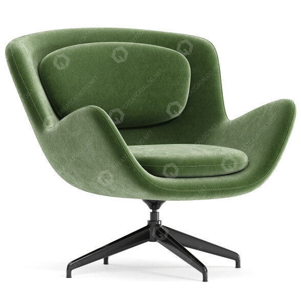 Armchair Riflessi Meghan 3D model