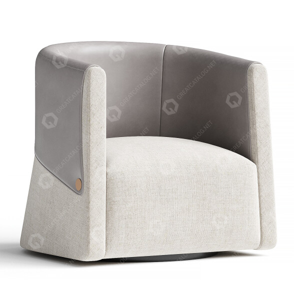 Fotel Morada Manchetta model 3D