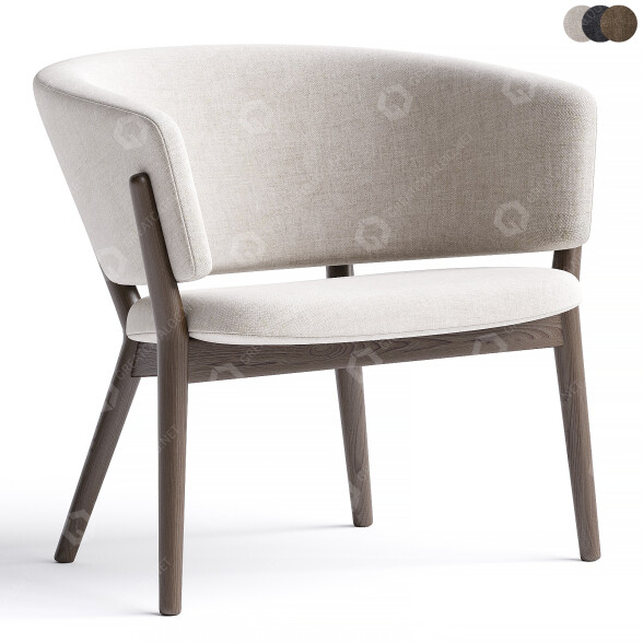 Sillón Kitani Nd-01 Easy 1952 Modelo 3D