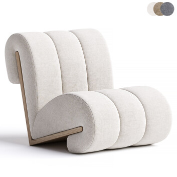 Sessel Casa Blanco Luma Lounge
