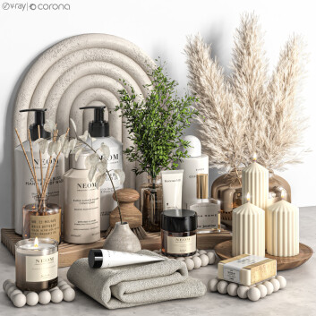 Декор Bathroom 78 3D модель