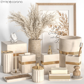 Аксесуари Bathroom 67 3D модель
