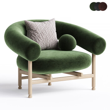 Fotel Wewood Loop Lounge