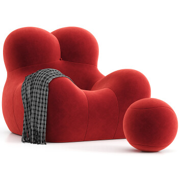 Крiсло та пуф Vitra Miniatures La Mamma