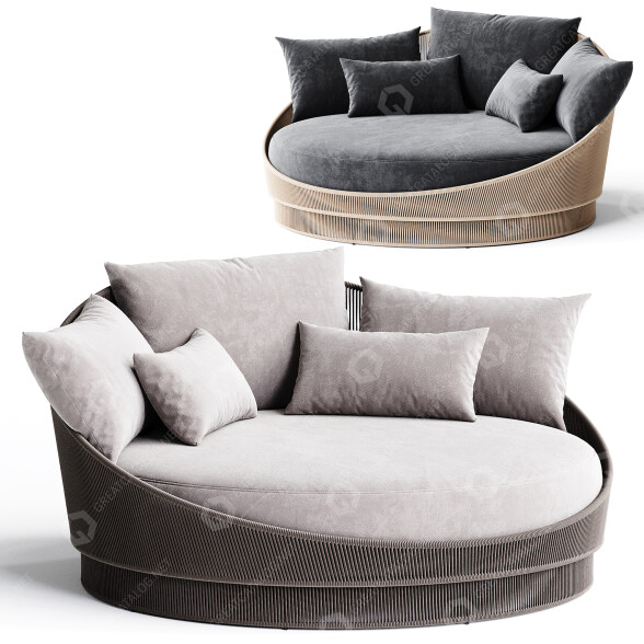 Łóżko dzienne Azzurro Living Palma Outdoor model 3D