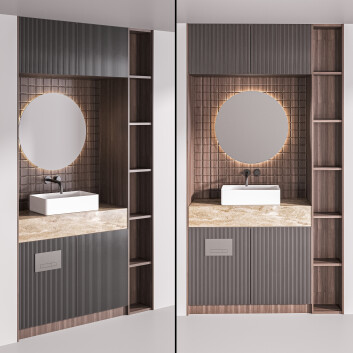Bathroom  Furniture 09 3D model