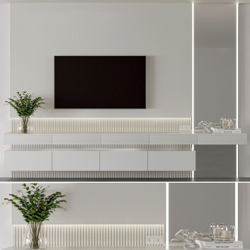 Спальня Furniture Composition 10 3D модель