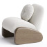 Armchair Bernhardt Noah Fabric - STAAR