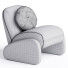 Armchair Bernhardt Noah Fabric - STAAR