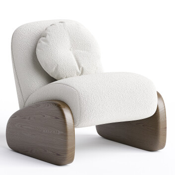 Armchair Bernhardt Noah Fabric