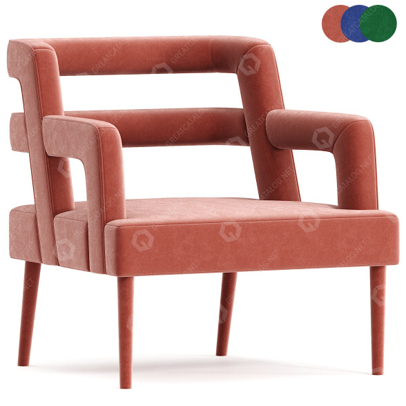 Fotel CPRN Homood Starlight model 3D