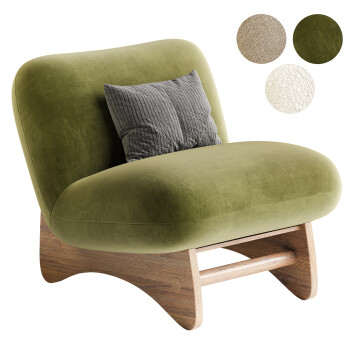 Крісло AllModern Enisa Upholstered Slipper