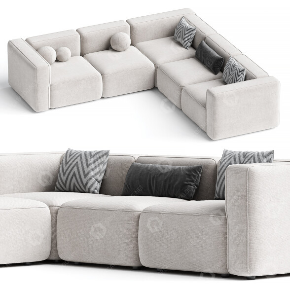 Sofa MAKE Nordic Basecamp 3D-Modell