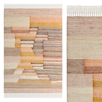 Dywan La Redoute Kanta Recycled 100% Cotton Flat Woven