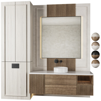 Badezimmer  Vigo Industries Furniture 12 3D-Modell