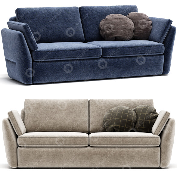Sofa Busnelli Buz 3D-Modell