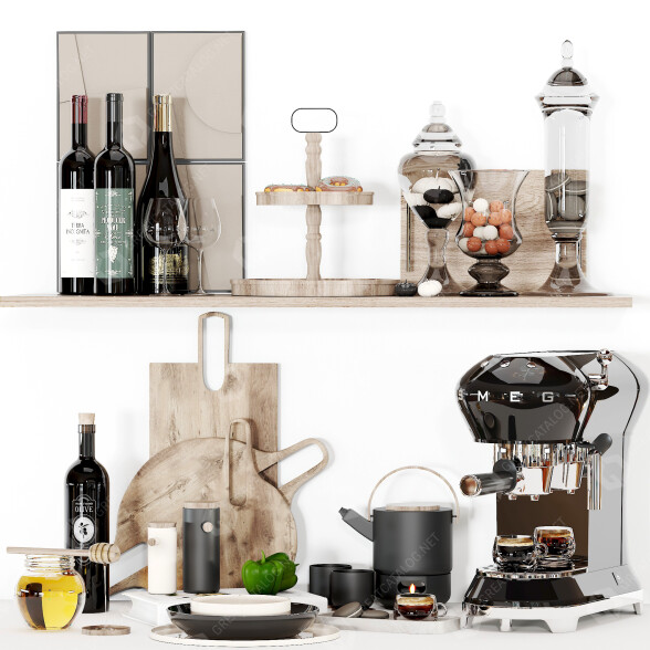 Dekor Kitchen Accessories 3D-Modell