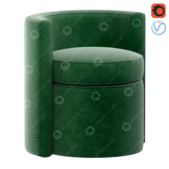 Hocker Eichholtz Arcadia 3D-Modell